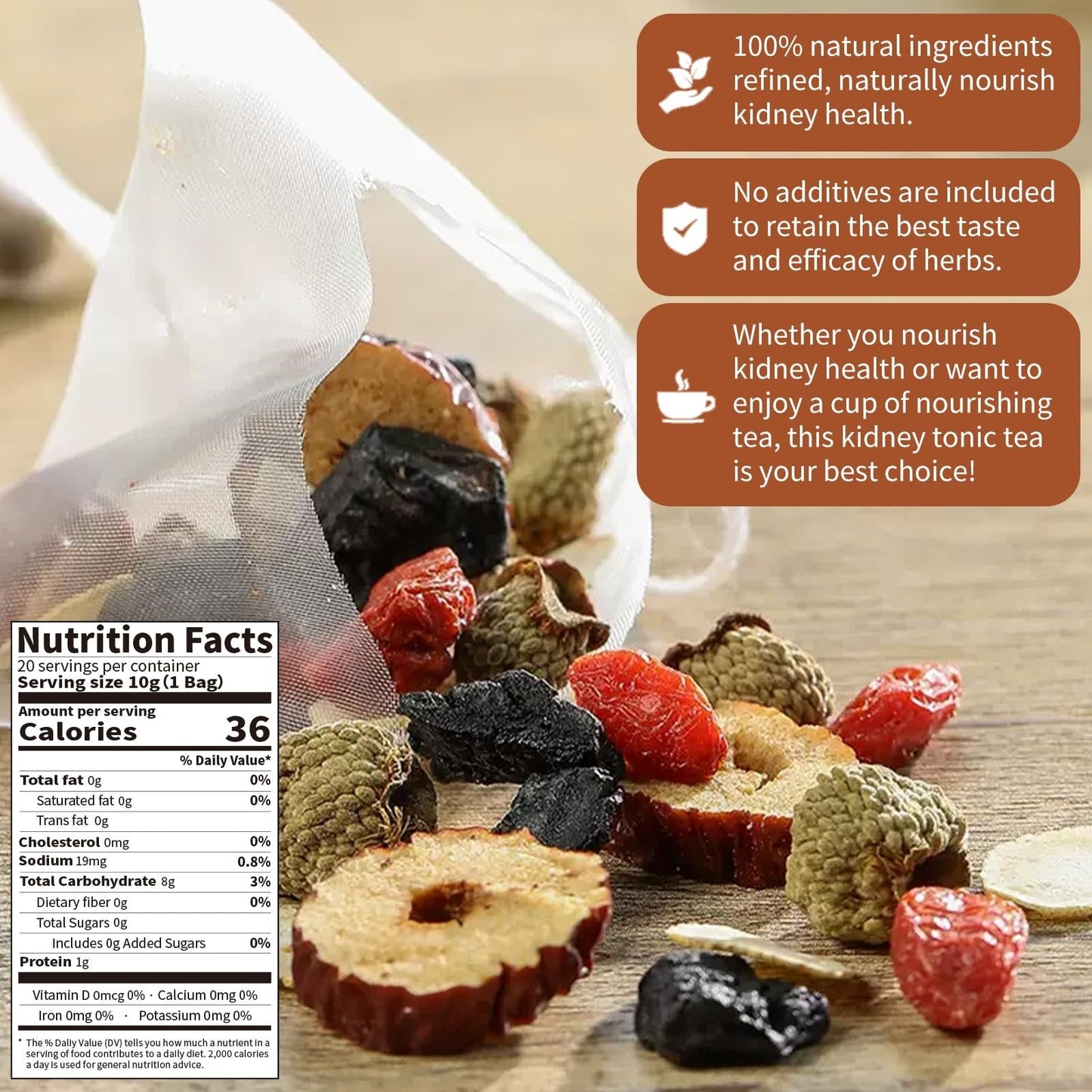 Ptyalial® Ginseng & Mulberry Herbal Tea